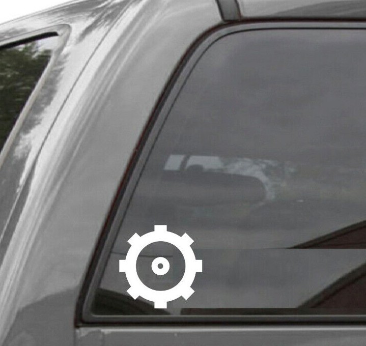 U.S. NAVY ENGINEMAN Vinyl Window Decal/Sticker EN