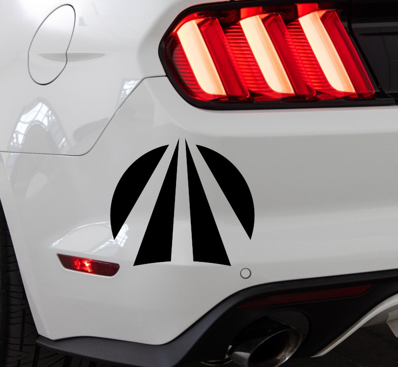 Prismatic Class Destiny Guardian Indoor/Outdoor Vinyl Decal Matte Black/White