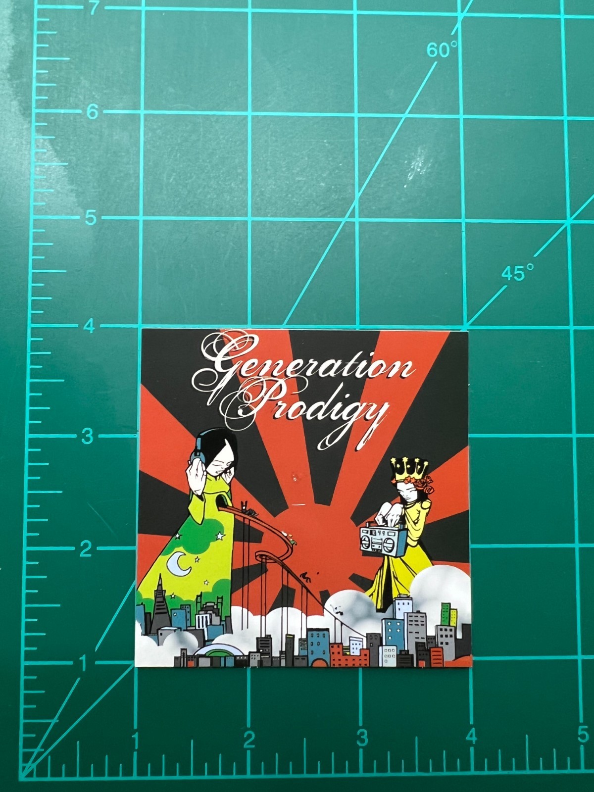 Sam Flores Generation Prodigy Upper Playground Sticker Decal Graffiti Street Art