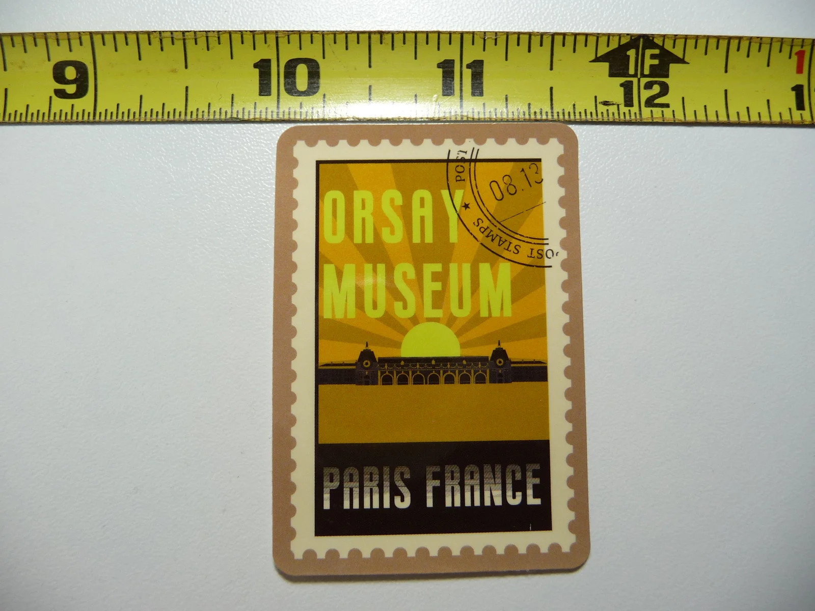 ORSAY MUSEUM PARIS FRANCE SMALL STICKER DECAL WORLD TRAVEL SITES FAMOUS