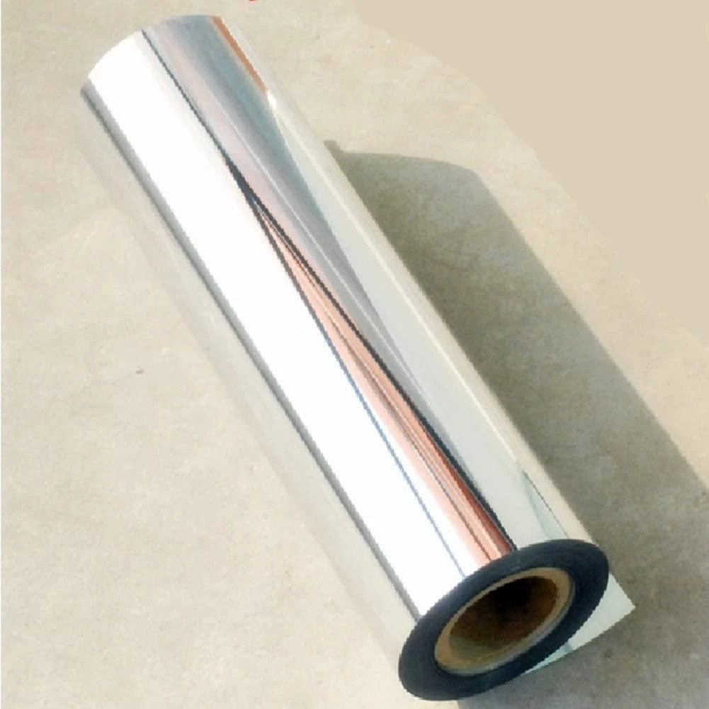 12"X78"Chrome Mirror Silver Vinyl Wrap Sticker Decal Film Sheet,Self-Adhesive