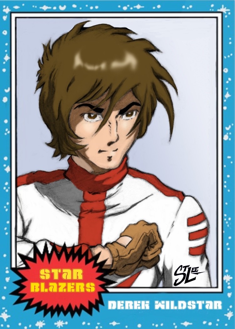 Star Blazers Space Battleship Yamato 2199 Wildstar 3×4 Inch Vinyl Glossy Sticker