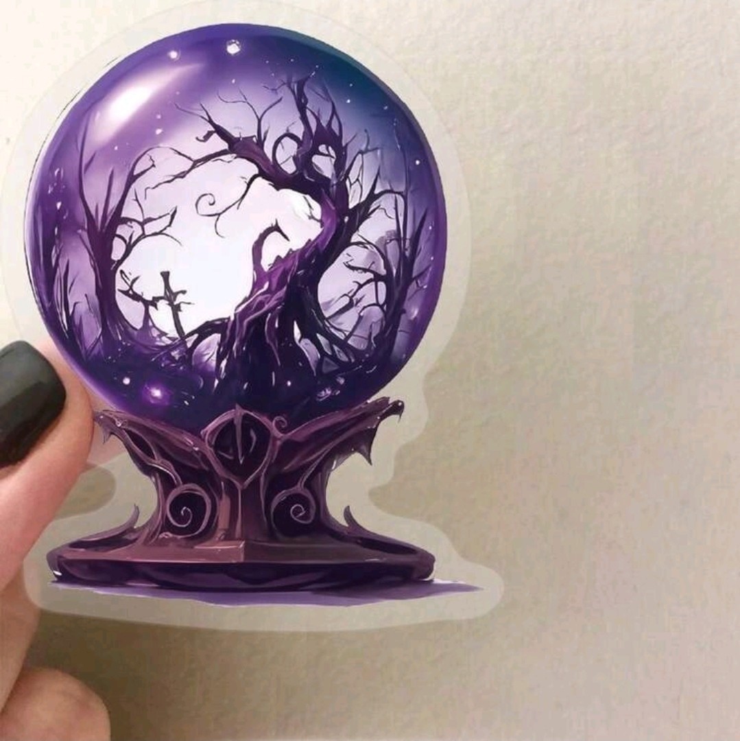25 Pcs Retro Magic Planet High Def Artwork Vinyl Stickers Waterproof