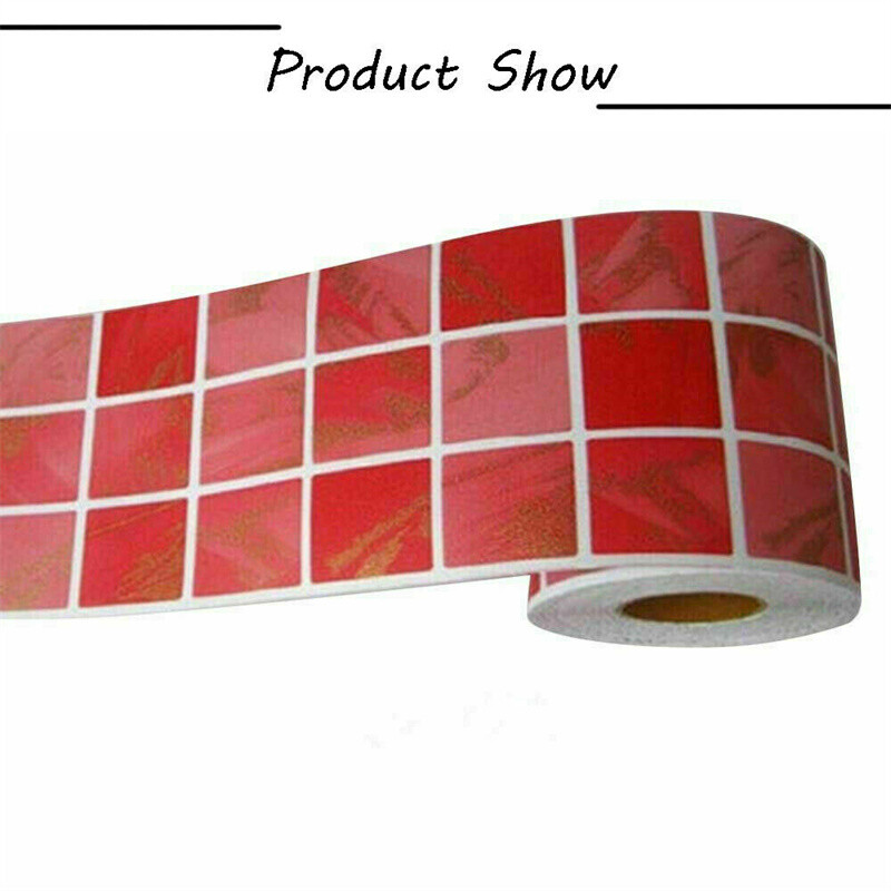 DIY Mosaic Self Adhesive Wall Sticker Vinyl Decal Home Kitchen Bathroom Decor