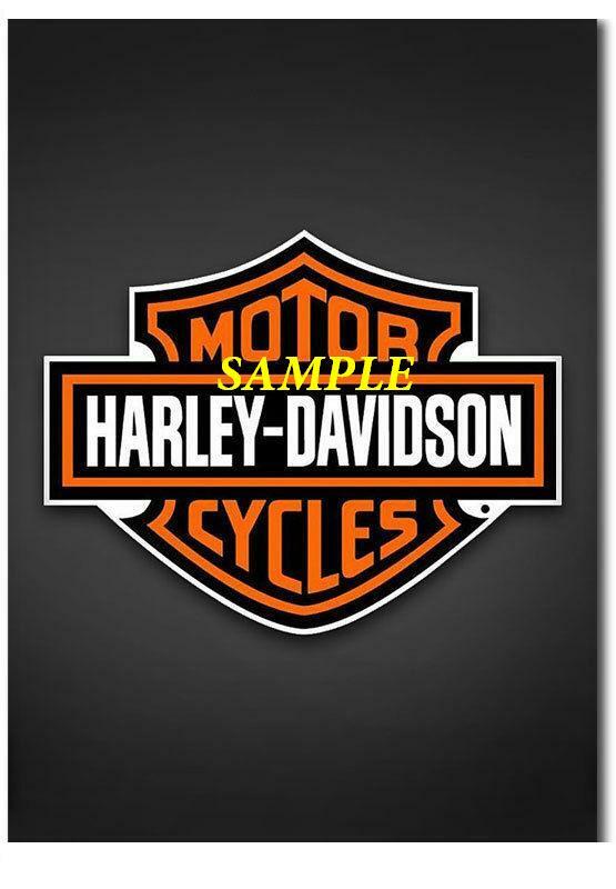 HARLEY DAVIDSON MOTOR CYCLES REFRIGERATOR MAGNET CHRISTMAS MAN CAVE GAG GIFT