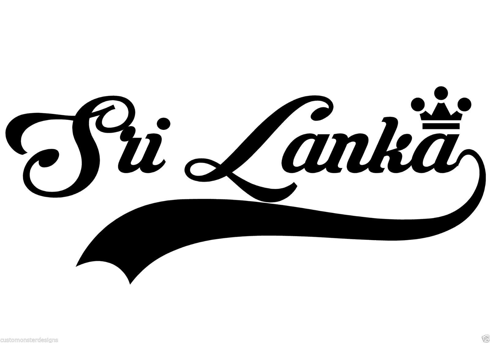Sri Lanka… Sri Lanka Vinyl Wall Art Quote Decor Words Decals Sticker