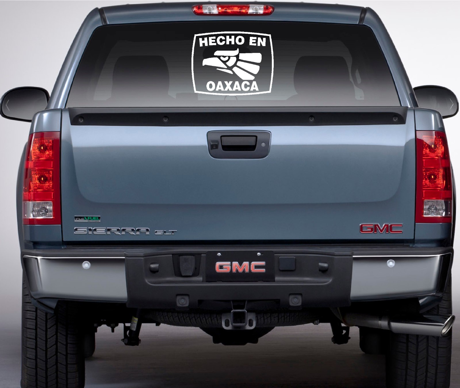 Hecho En Oaxaca Estado de Mexico State Aztec Aguila Decal Sticker