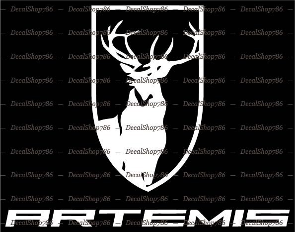 ARTEMIS Airgun – Outdoor/Hunting Sports – Car Vinyl Die-Cut Peel N' Stick Decals