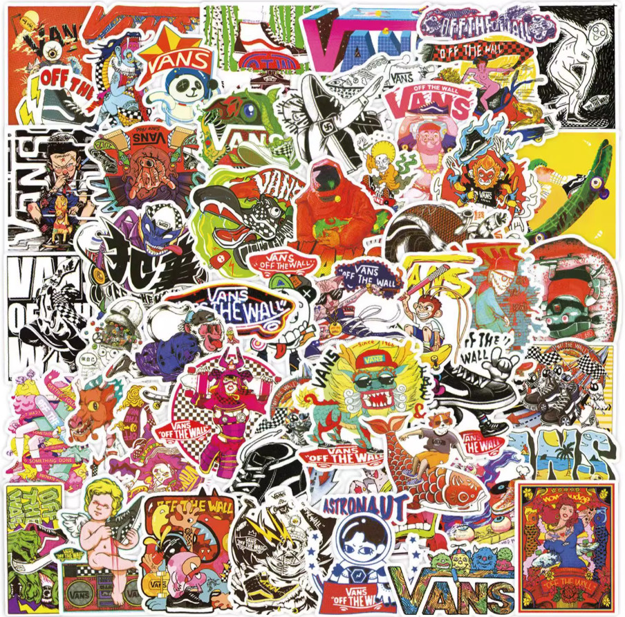 Vans Stickers (4 to 8cm )