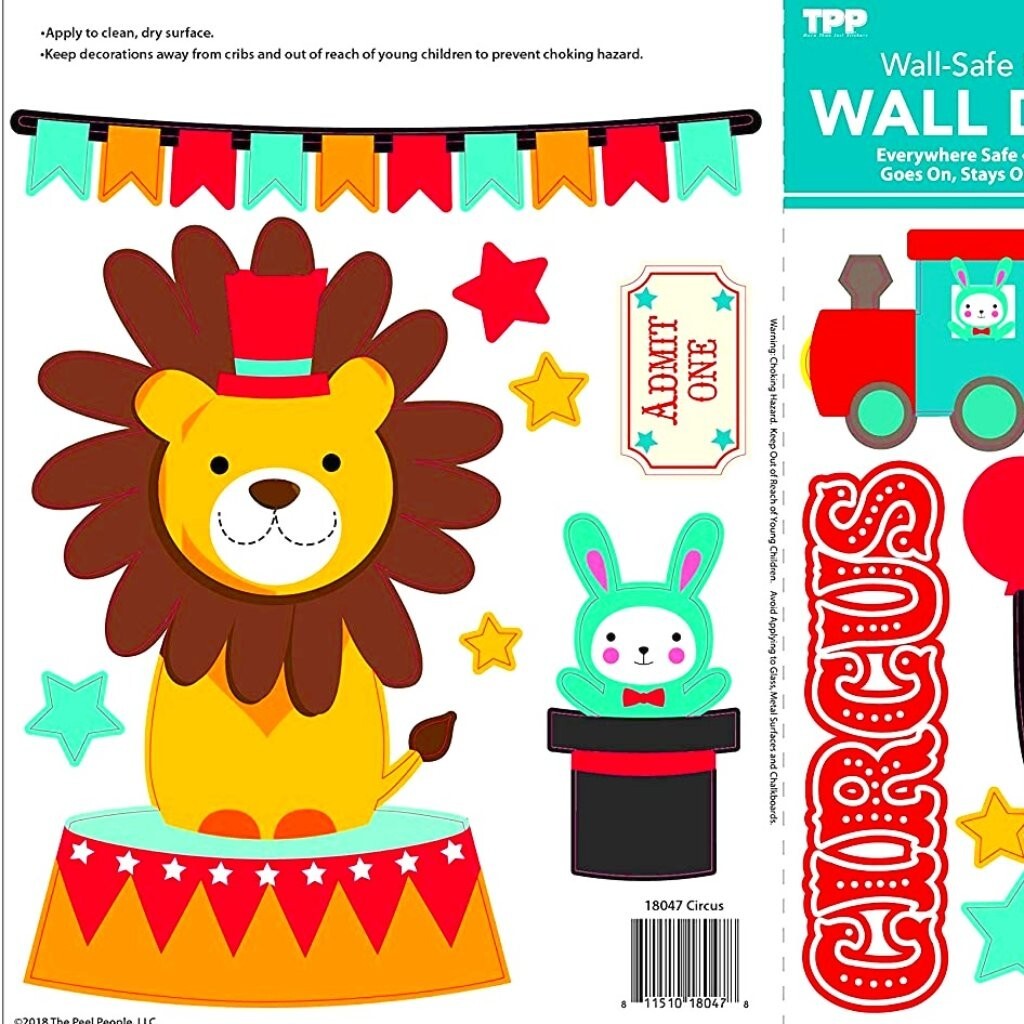 THE PEEL PEOPLE PEEL & STICK WALL DECALS: 6 CHOICES