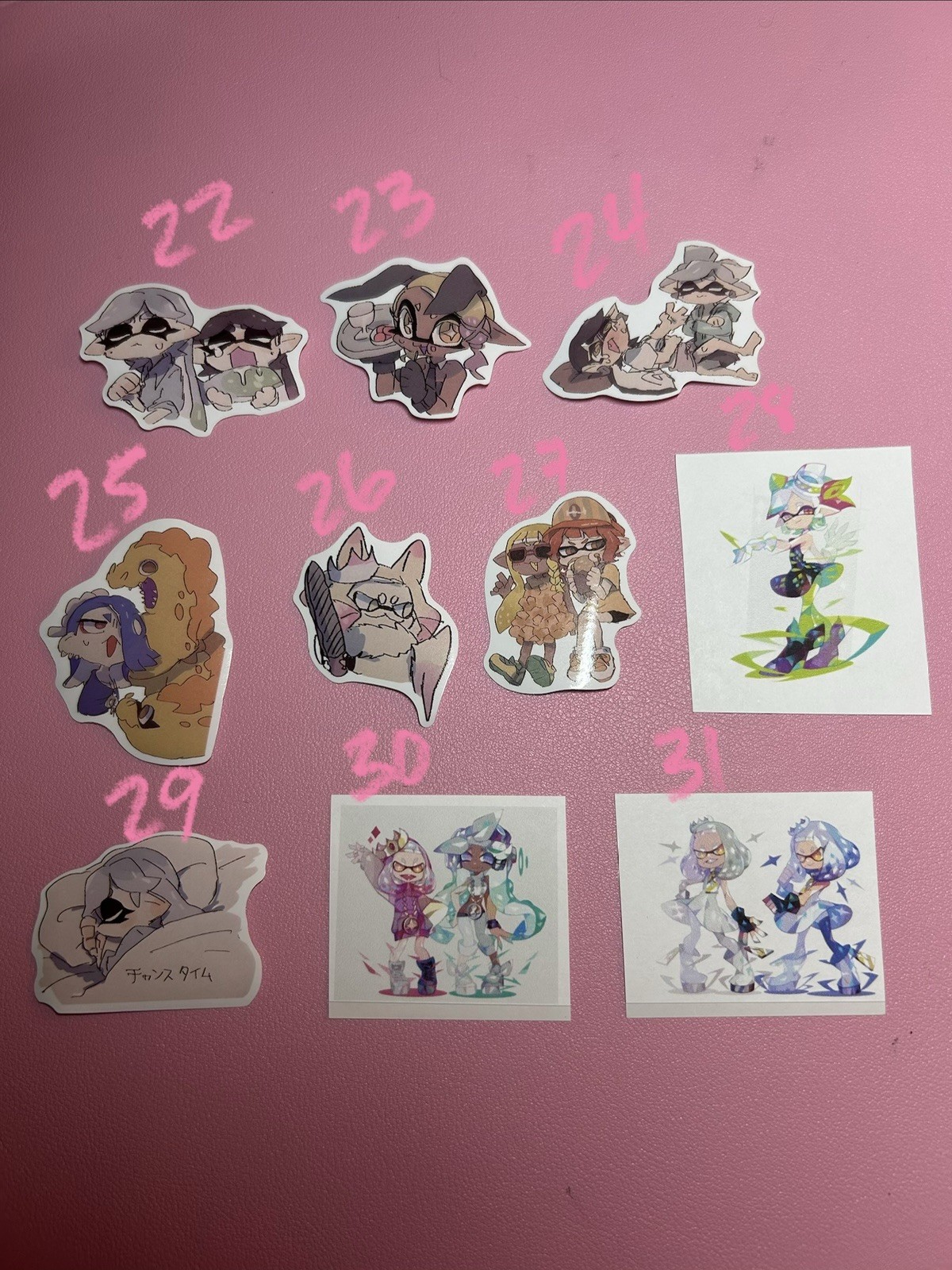 Splatoon, Final Fantasy And More Anime Stickers