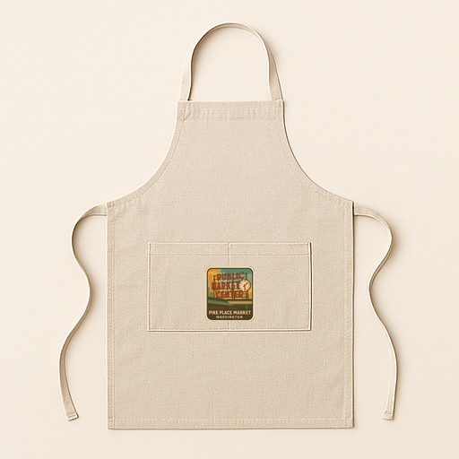 Pike Place Market Washington Iron On Heat Transfer Vinyl HTV Die-Cut Symbolic