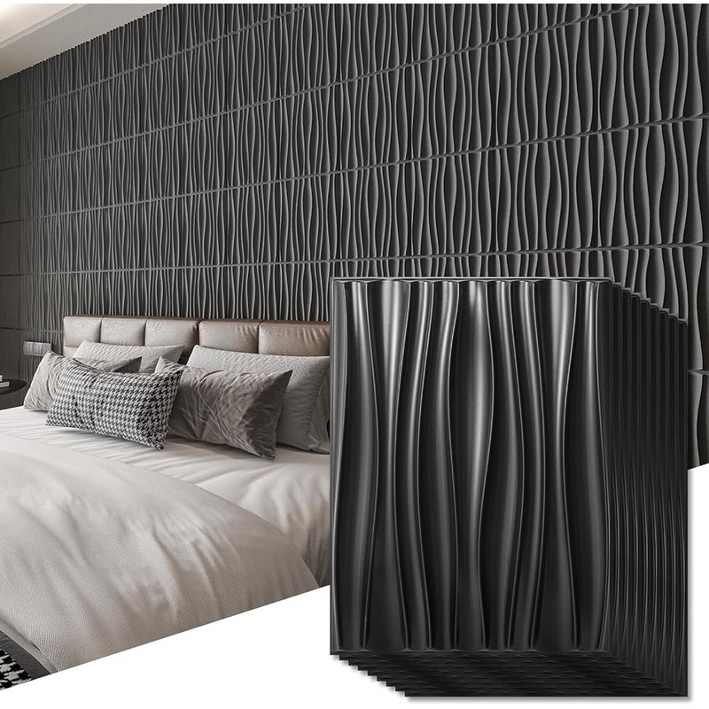 3D Wall Panels PVC Lightweight Decorative Wall Covering Home & Business New