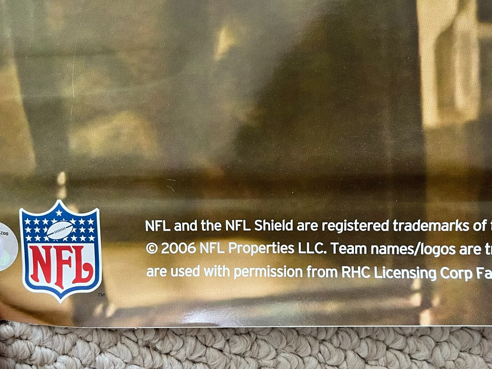 NFL Reggie Bush New Orleans Saints Fathead Wall Decal Decoration NEW, Never Used