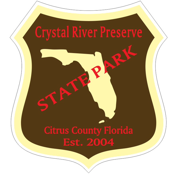 Crystal River Preserve Florida State Park Sticker R6706 YOU CHOOSE SIZE