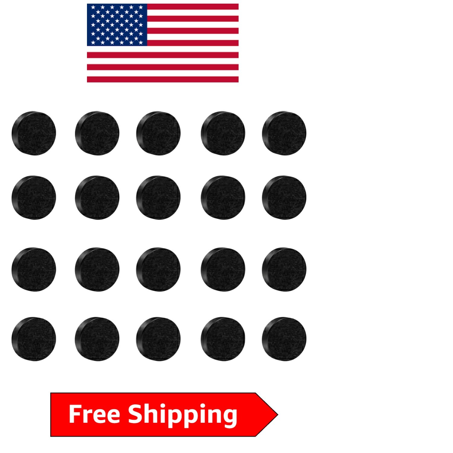 Matte Black Frame Accent Stickers for Smart Glasses – 20 Pack of Removable Decor