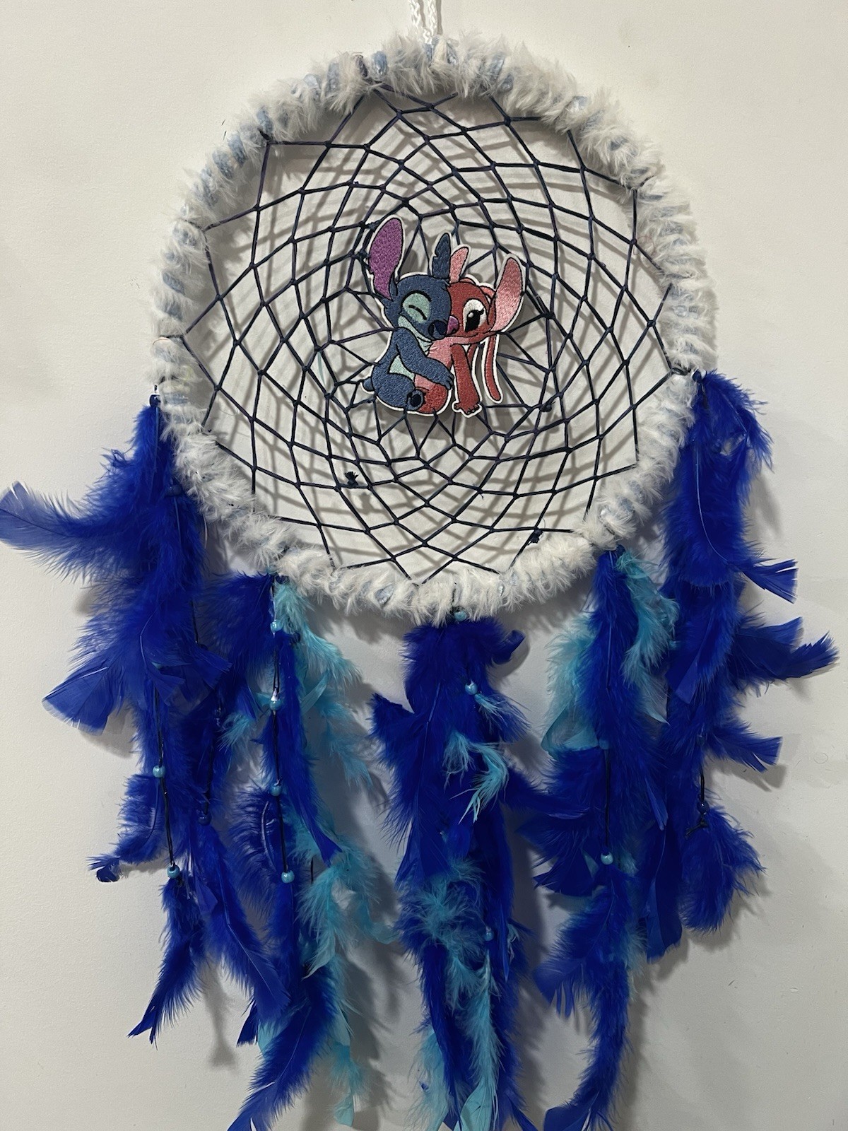 Stitch/ Angel ,Lilo Stitch ‘14 Ring Handmade Wall Hanging Decor