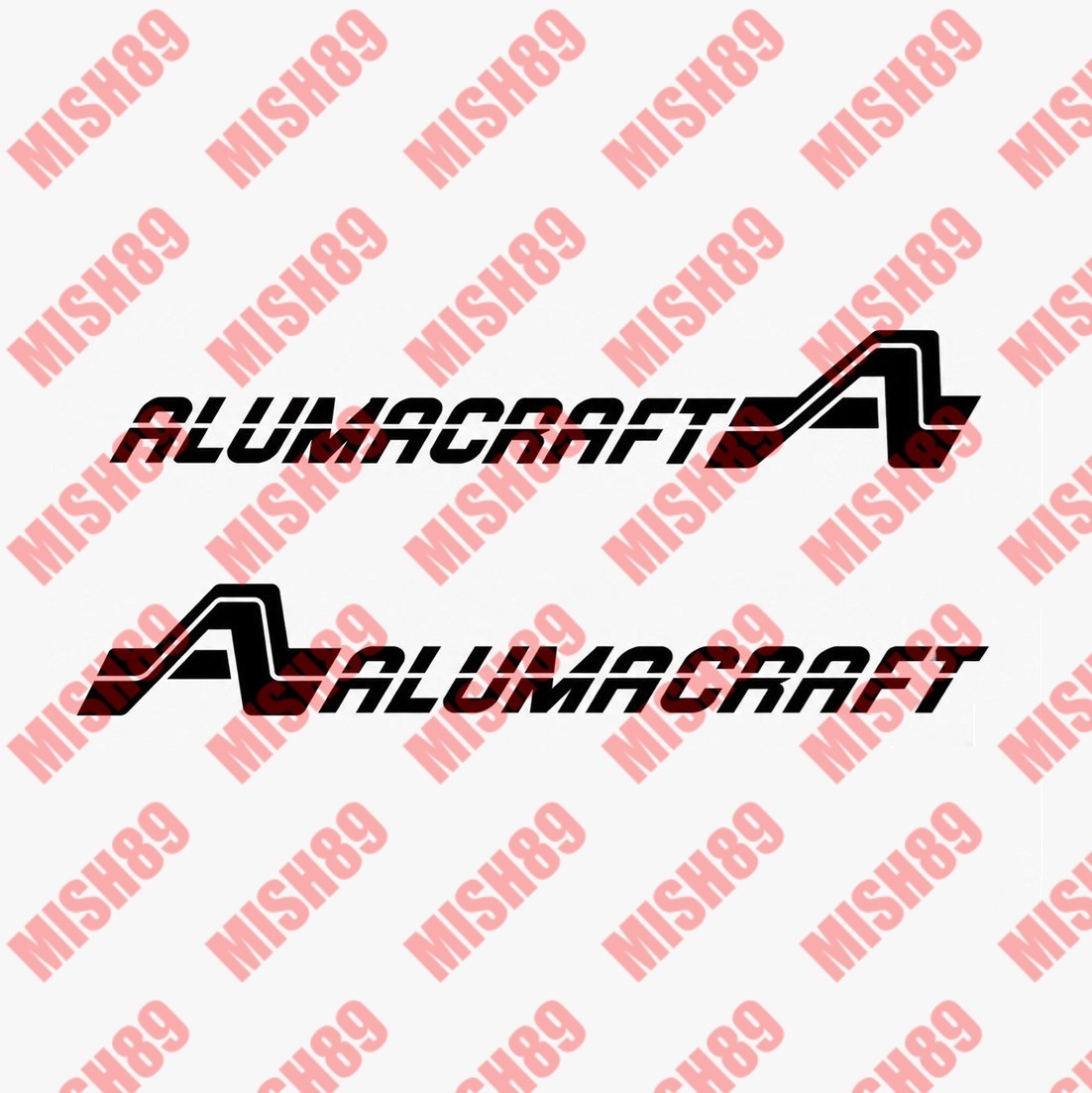 AlumaCraft Vintage Fishing Boat Decal Alumacraft Vinyl Graphics Sticker
