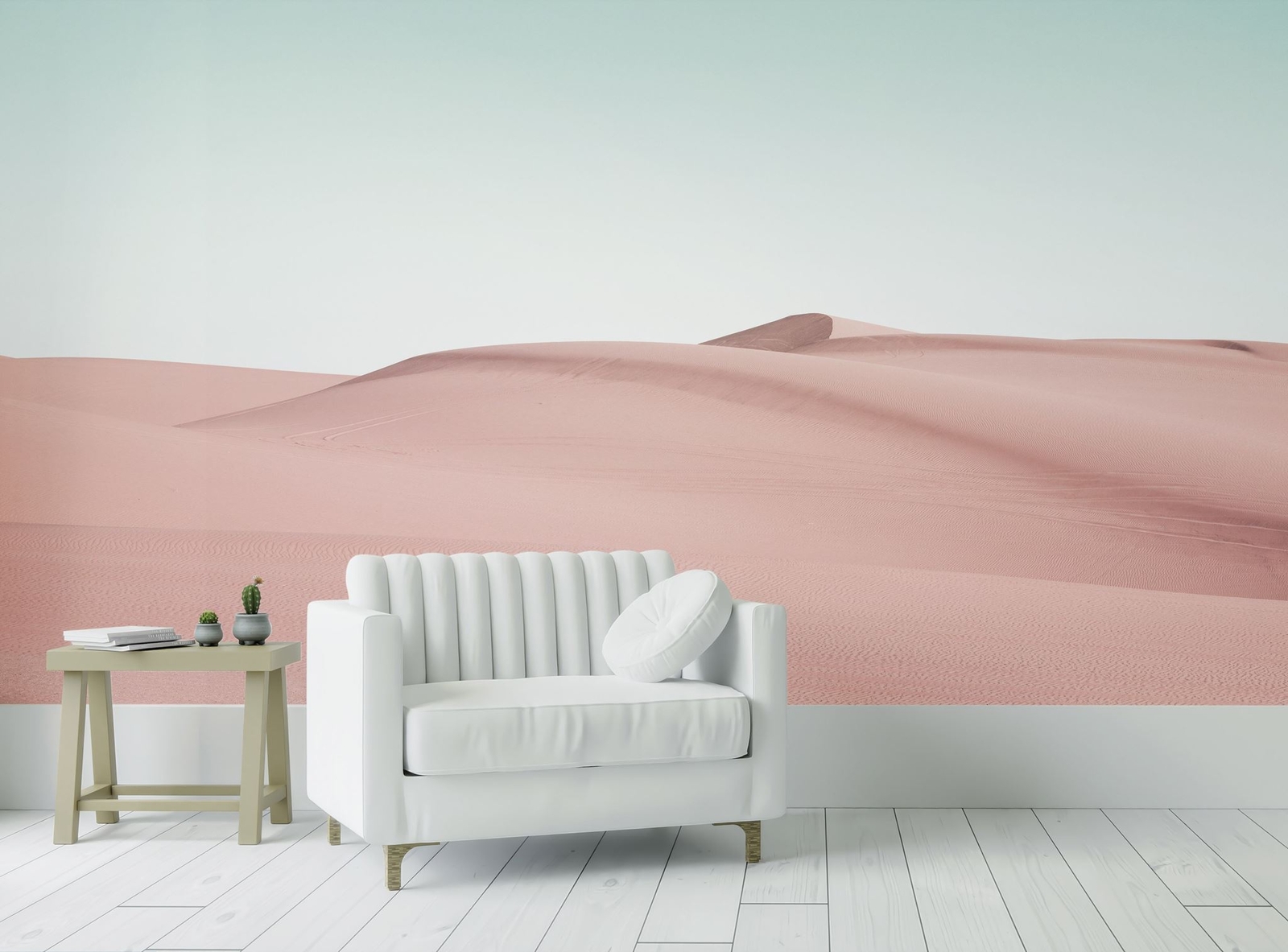 Sand Dunes in Southern California Landscape Wall Mural. Peel and Stick Wallpaper