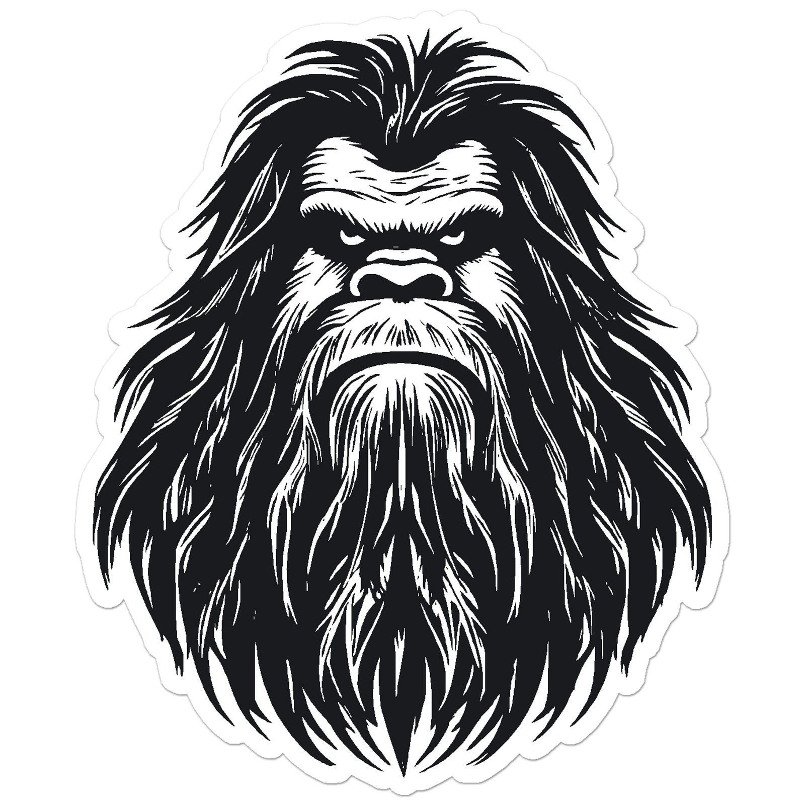 Bigfoot Sasquatch – Vinyl Decal Sticker – Car Window Laptop – ebn9789