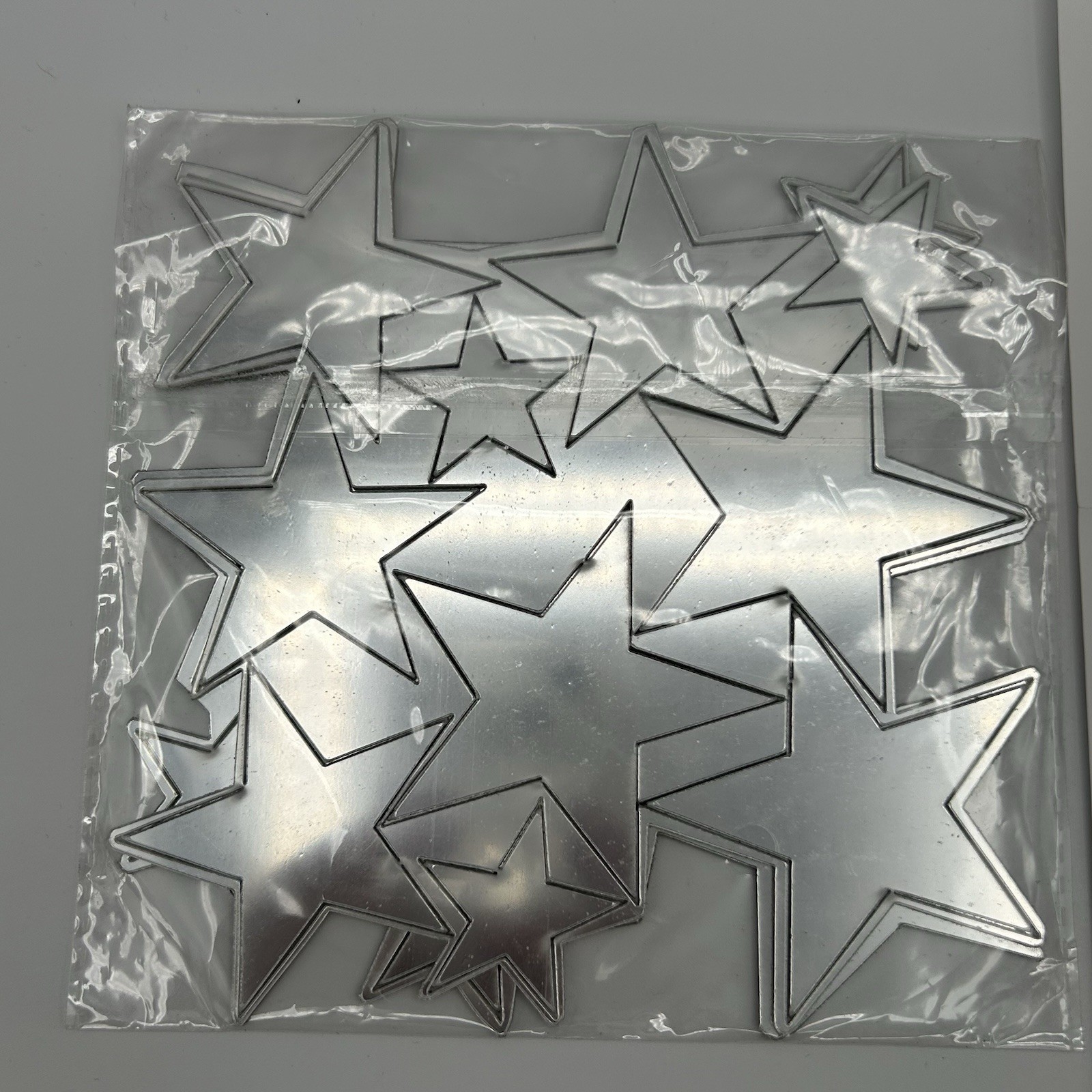 3D Acrylic Mirror Star Stickers, 20 PCS Simple Wall Decor