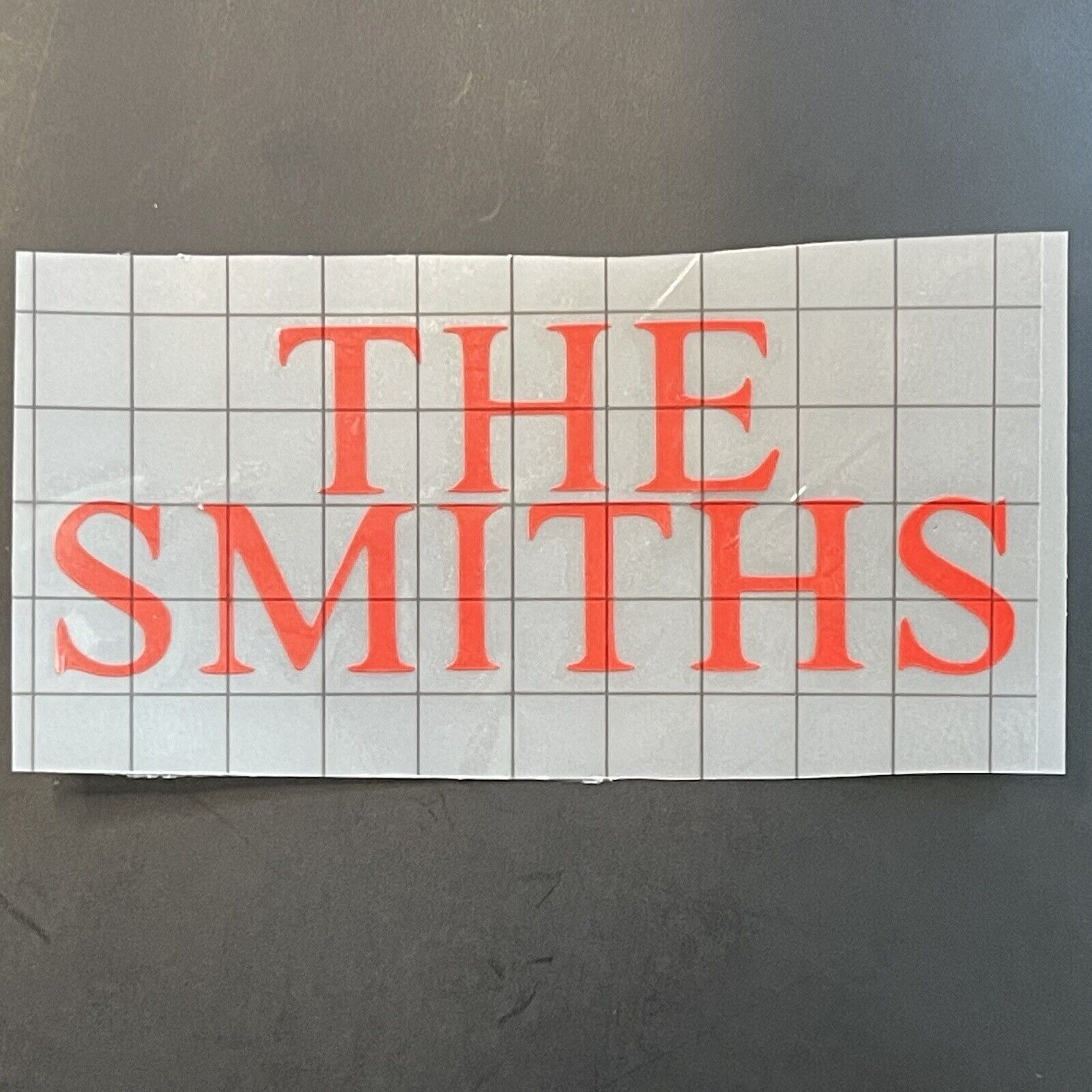 The Smiths Car Decal Vinyl Band Logo Glossy Bumper Sticker Morrissey Indie Pop