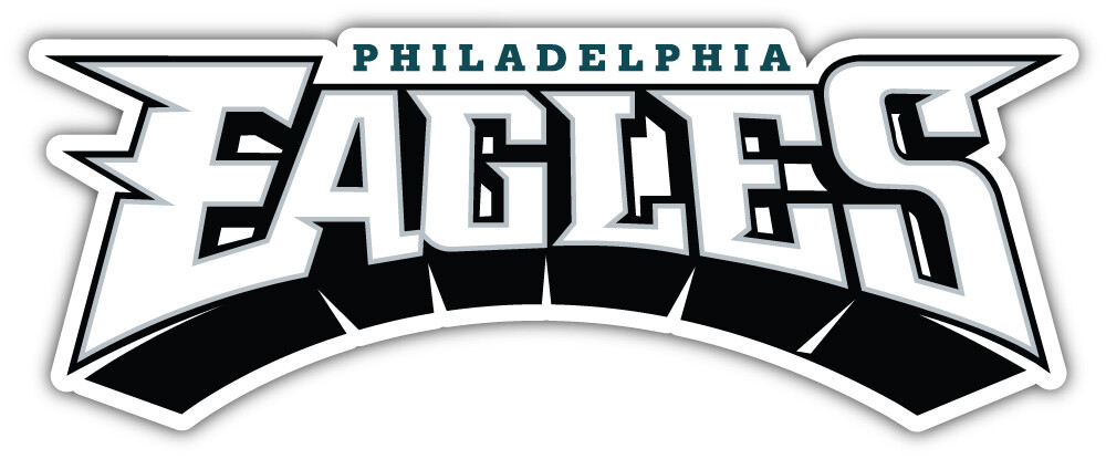 Philadelphia Eagles NFL Sport Car Bumper Sticker Decal "SIZES"