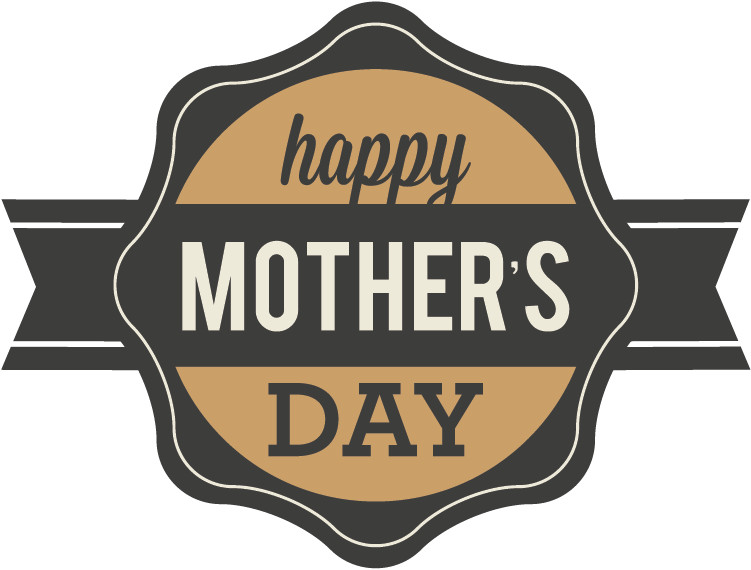 Happy Mothers Day Tape Retro Badge Car Bumper Sticker Decal