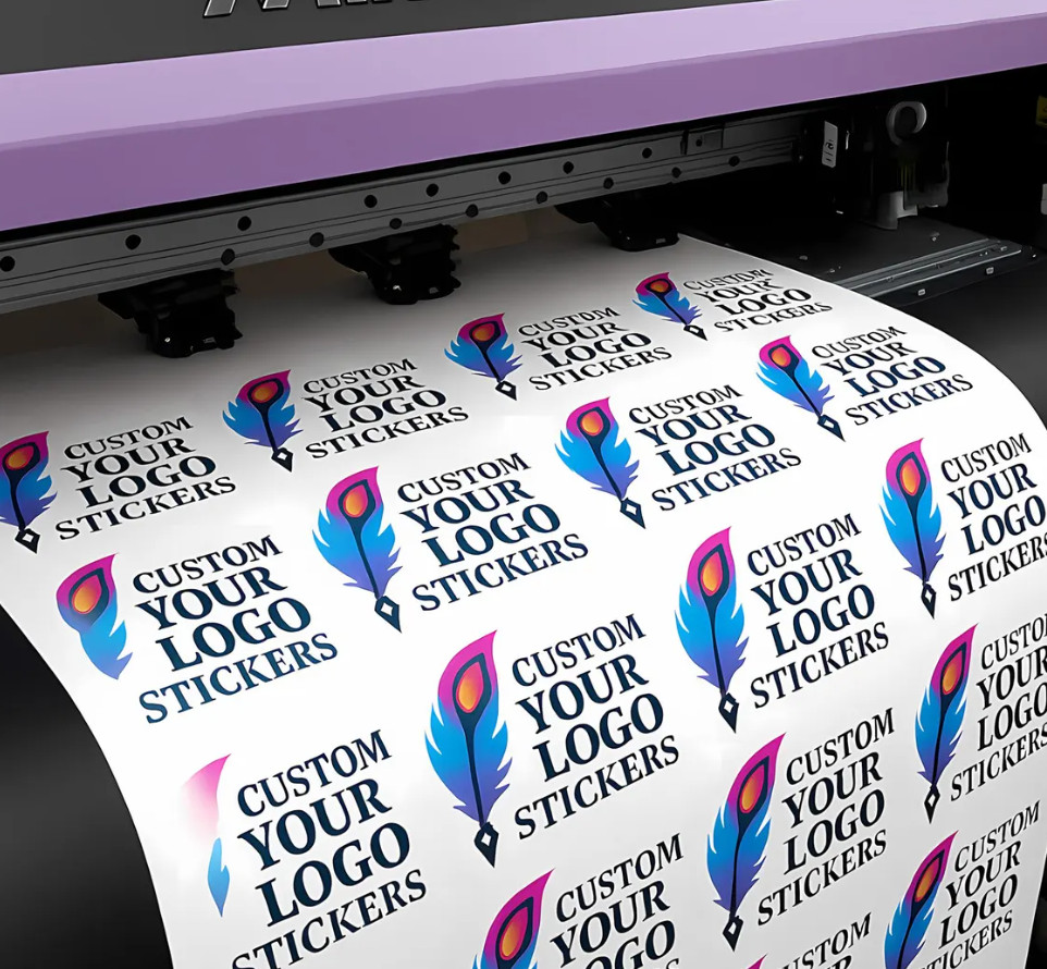 100 Custom Vinyl Stickers Decals – Your Logo, Image or Design Any Shape or Size