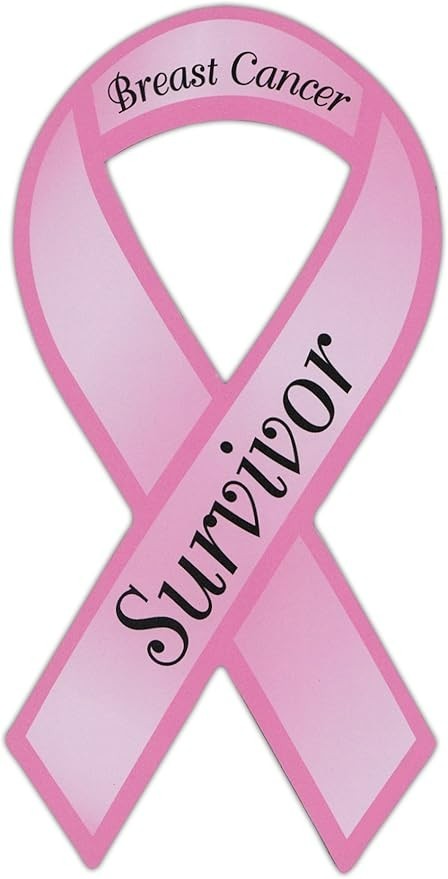 Breast Cancer Survivor Sticker Decal Logo laptop vinyl decal