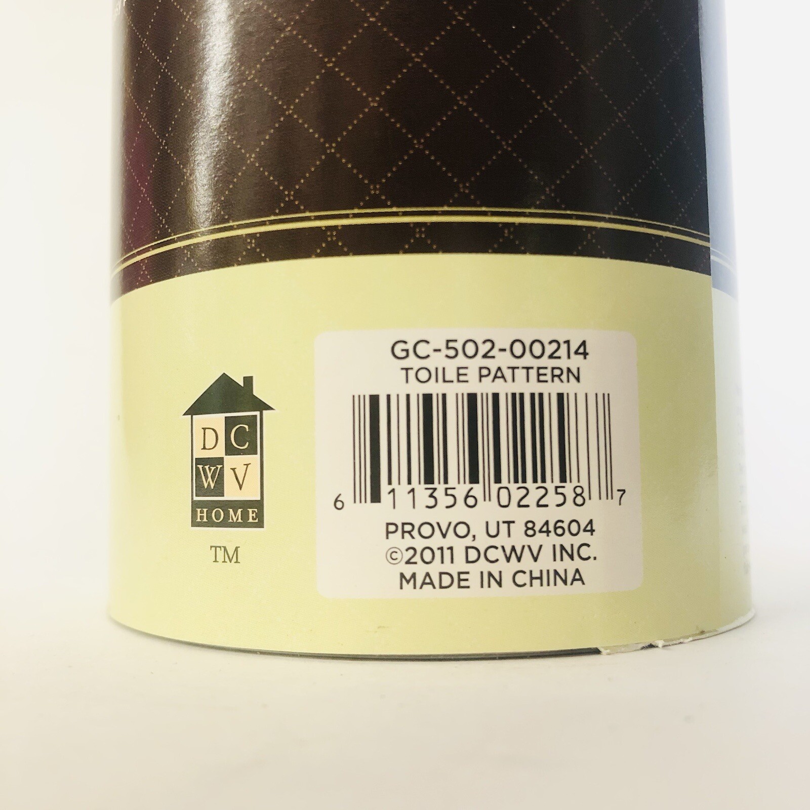 DCWV Decal Wall Art 126-inches by 18-inches Roll Toile Pattern Trim, Turquoise