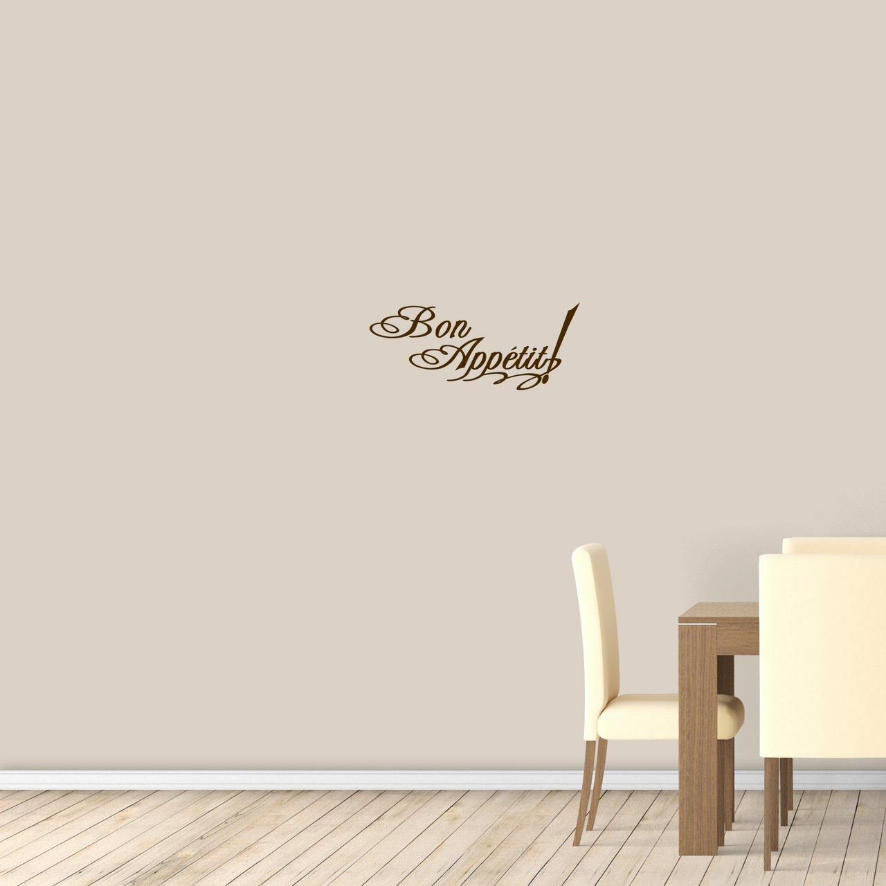 Bon Appetit Wall Decal – Kitchen, Dining Room, Food, Cooking, Wall Art, Decor