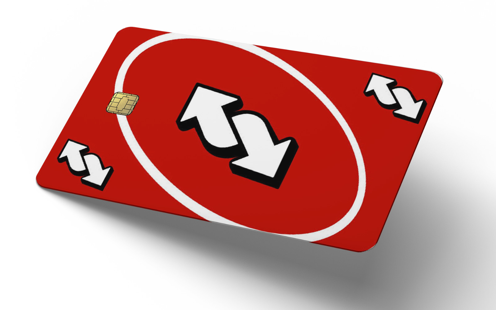 UNO Reverse Credit Card Skin, Debit Card Covering