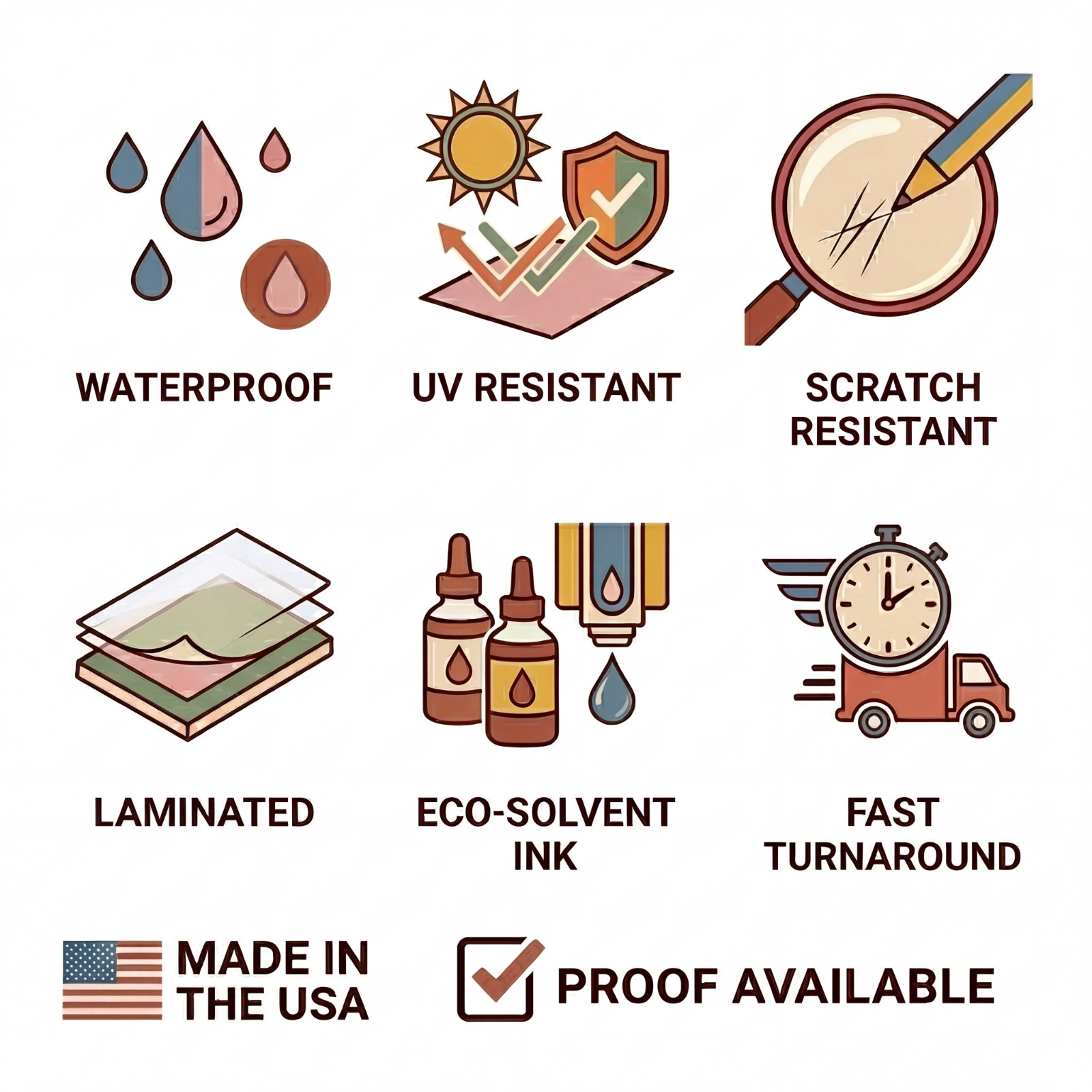 Custom Vinyl Stickers Your Design Here Die Cut Waterproof Car Laptop UV 2-20"