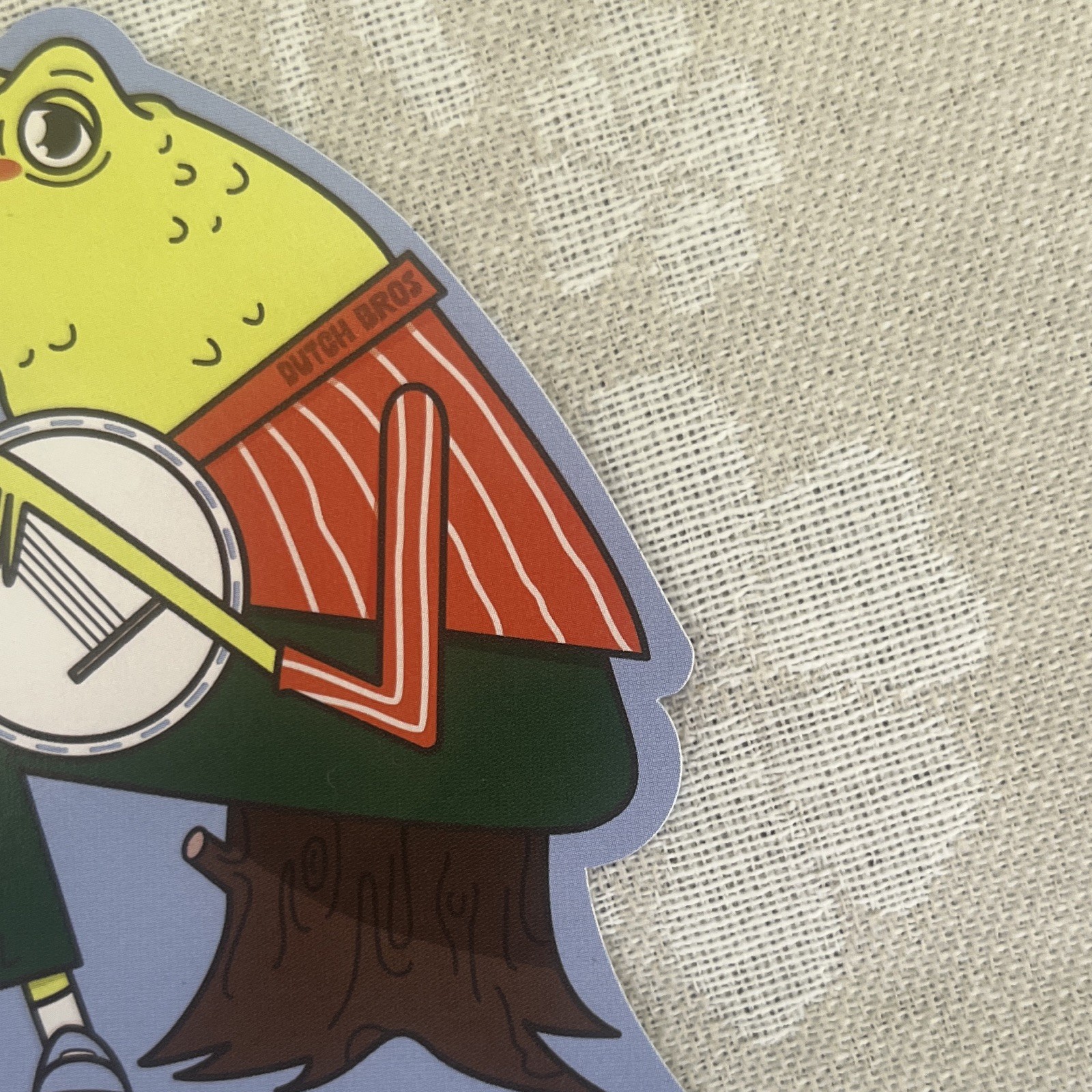 DUTCH Bros STATE Sticker JUNE 10 2026 South Carolina COFFEE Banjo Frog RARE