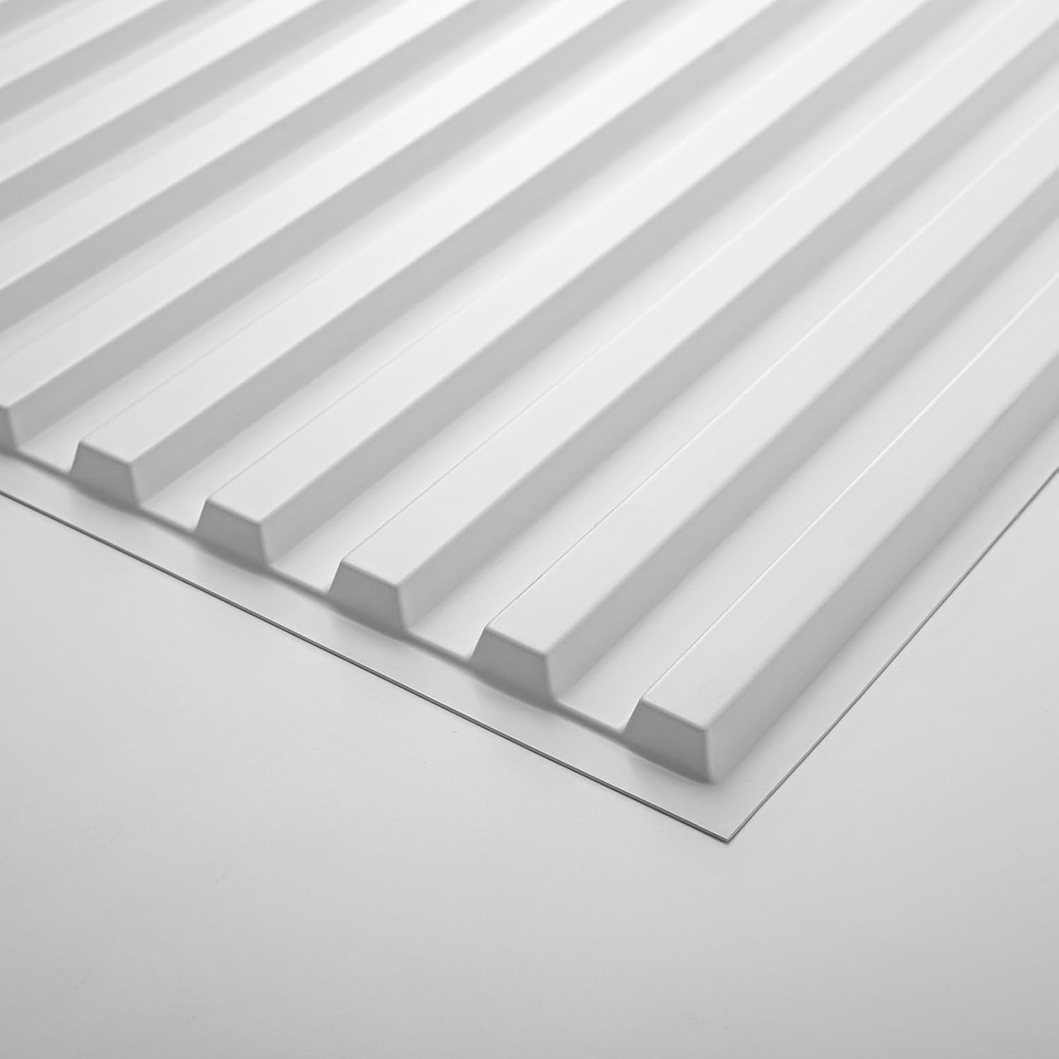 12-Pack Slat Design 3D Wall Panels for Interior Wall Decor, 2×4 FT PVC Decora…