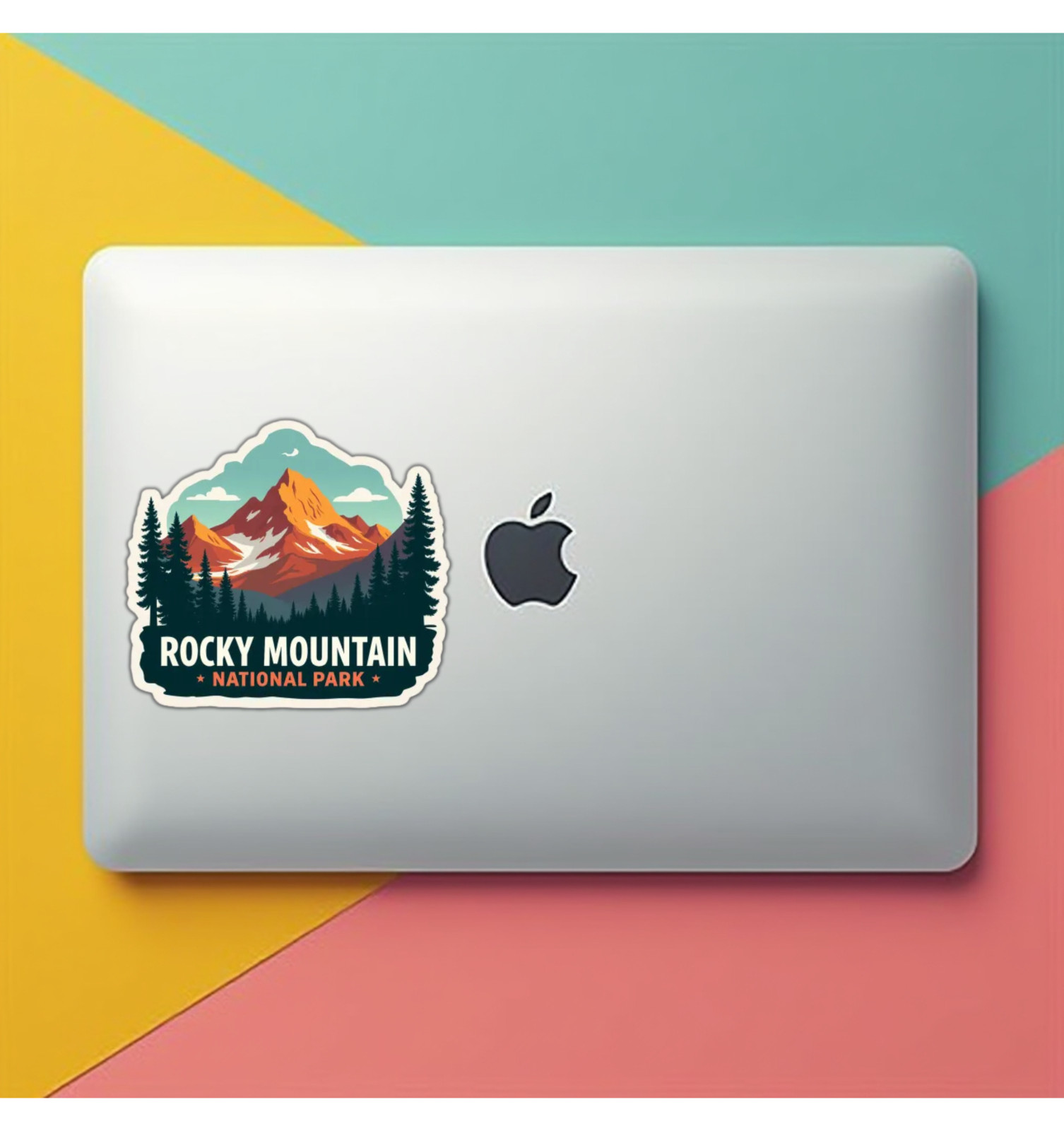 Rocky Mountain National Park Fridge Magnet or Laptop Sticker