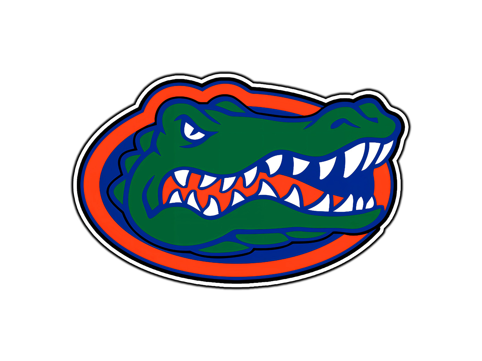 #230 Florida Gators Symbol Logo Waterproof Vinyl Sticker Decal Die-Cut