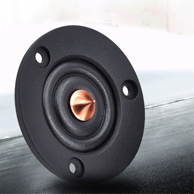 1 Pair Car Tweeter Speakers 2inch 4Ohm 30W Silk Dome Tweeter Loudspeaker