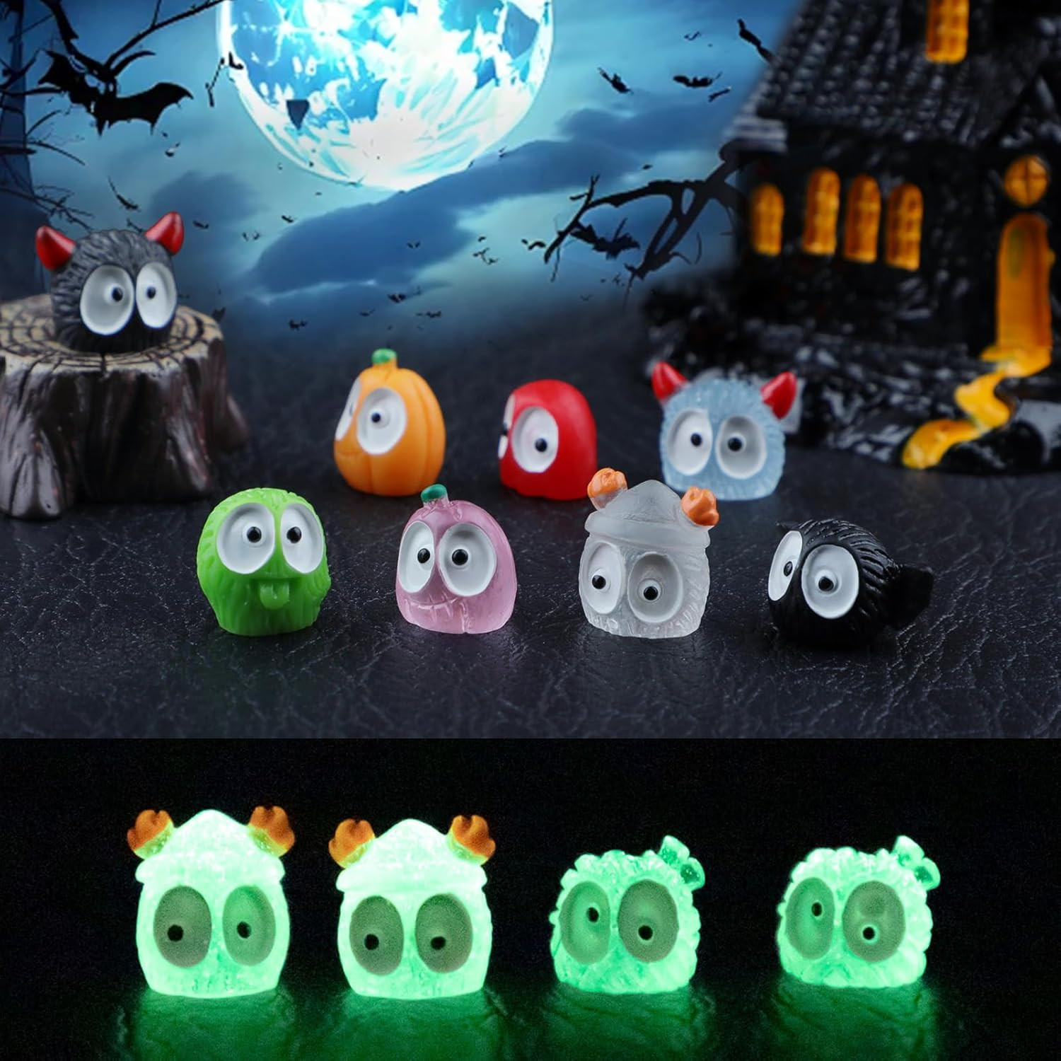 Cute Soot Sprites,35 Pcs Automotive Interior Decoration Accessories for Car Rear