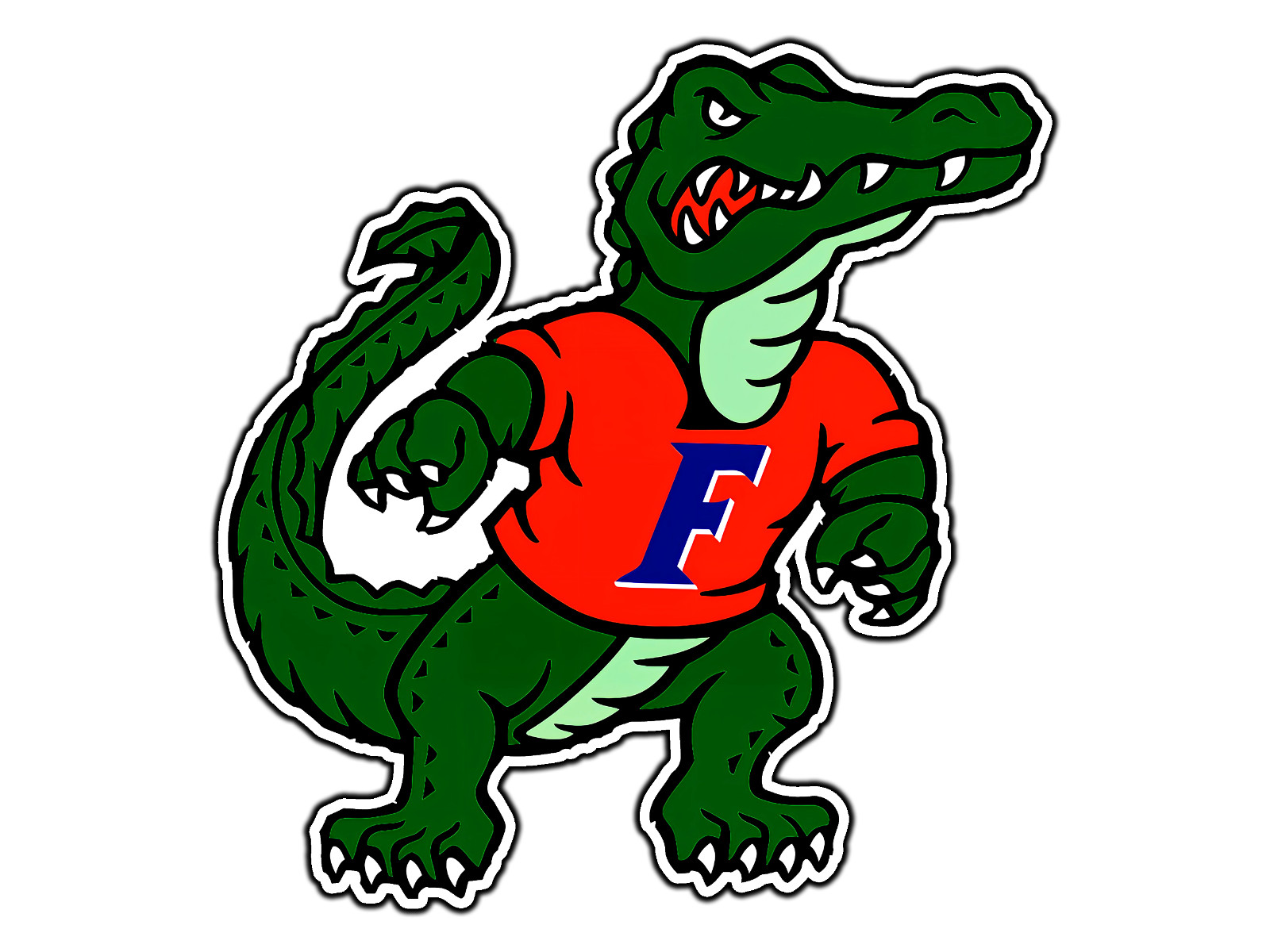 #231 Florida Gators Mascot Logo Waterproof Vinyl Sticker Decal Die-Cut
