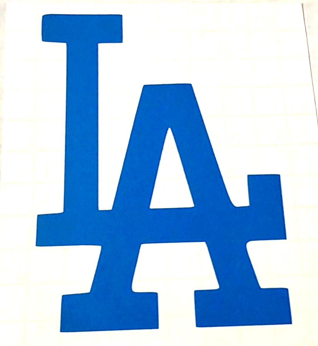 LA Dodgers 4×4 Inches Car Vinyl Decal Sticker Waterproof 1/25