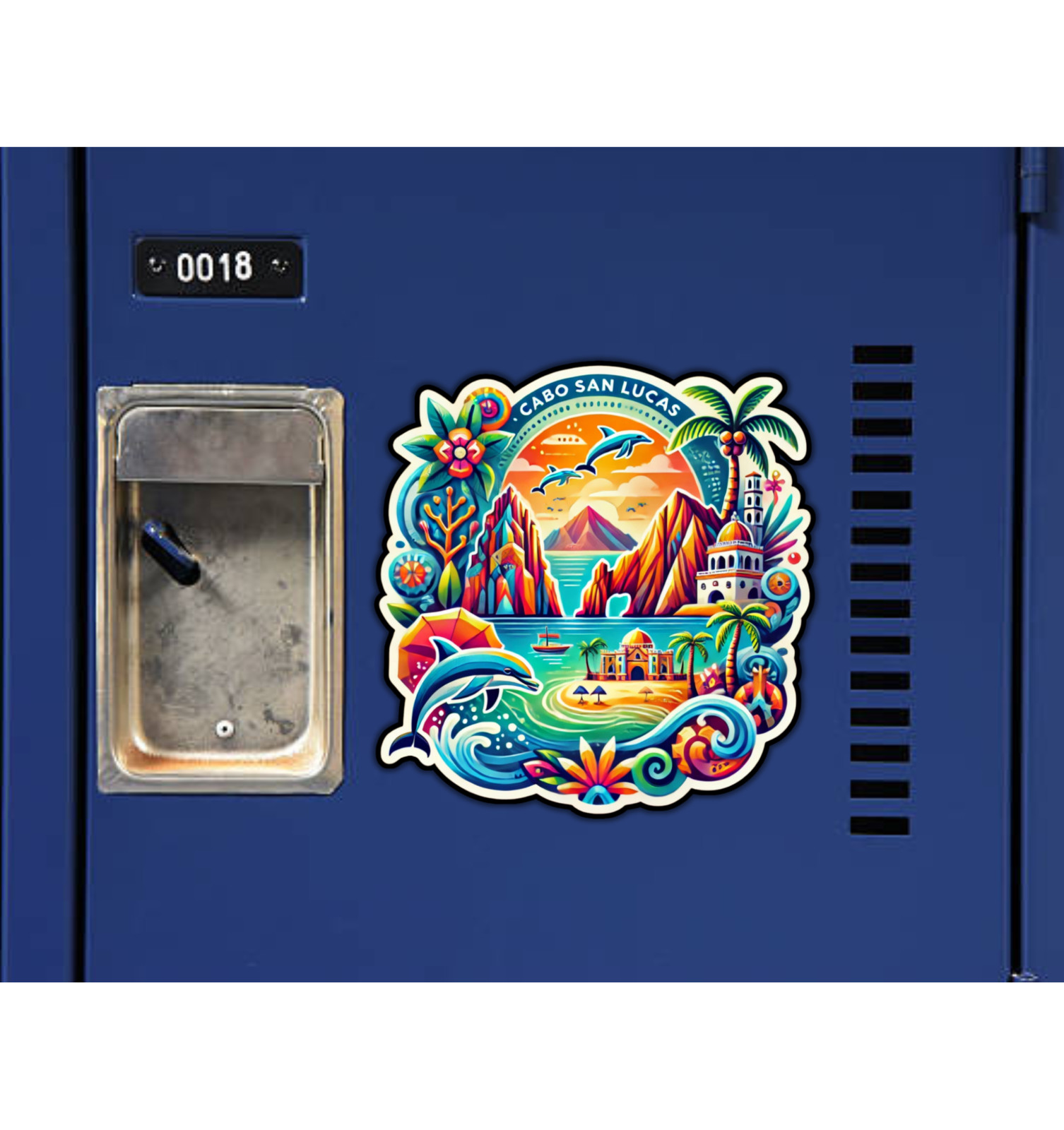 Cabo San Lucas Mexico Fridge Magnet or Laptop Sticker