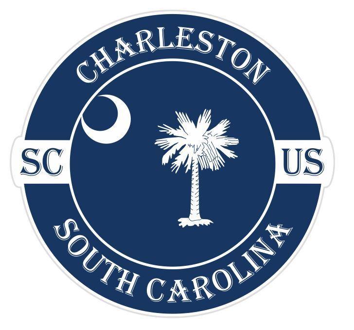 Charleston South Carolina Sticker Decal A739