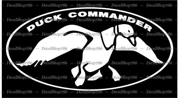 Duck Commander – Hunting/Archery – Car/Truck Vinyl Die-Cut Peel N' Stick Decals