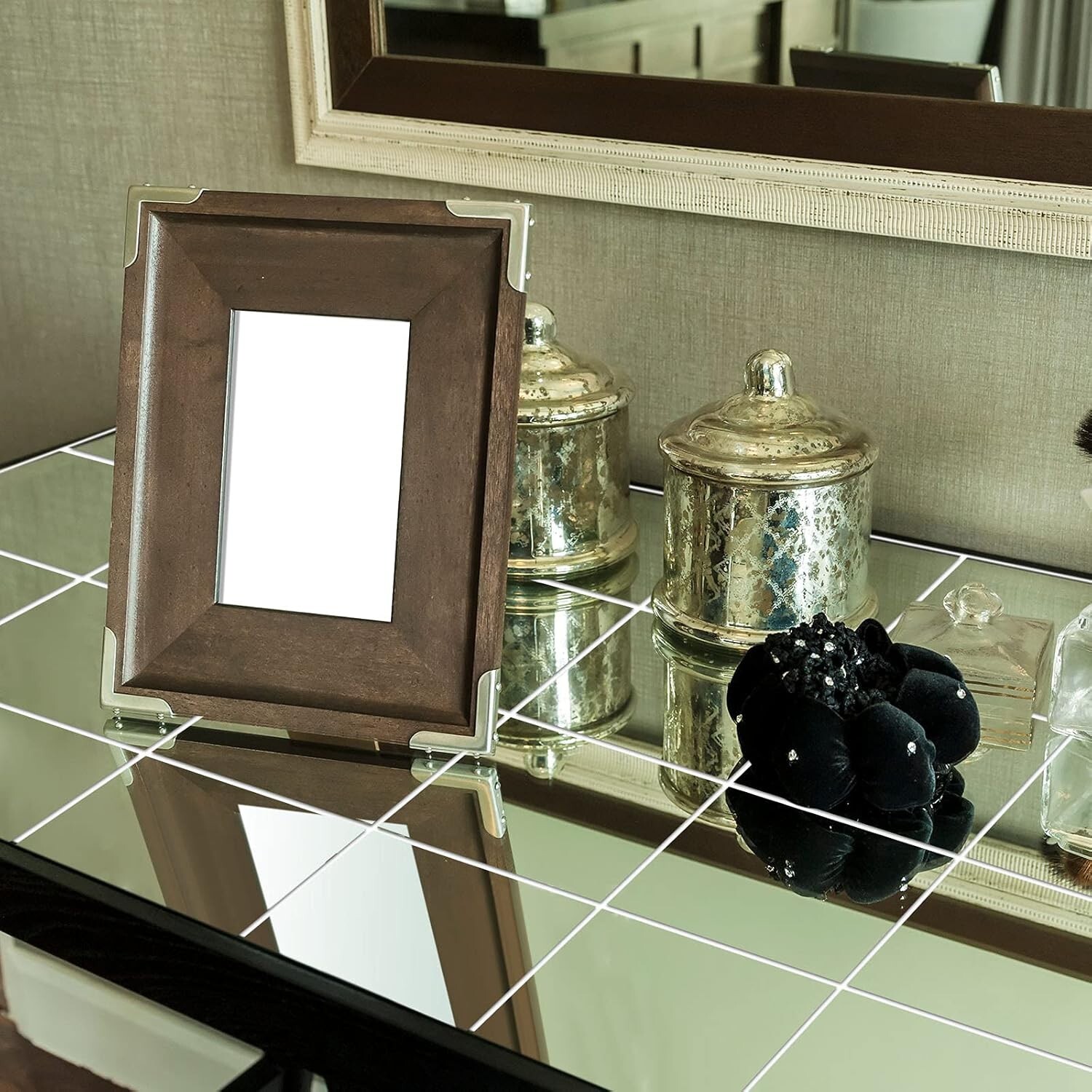 Create Stunning Reflections with 10 Non-Glass Mirror Sheets, 12 x 12 Inches Each