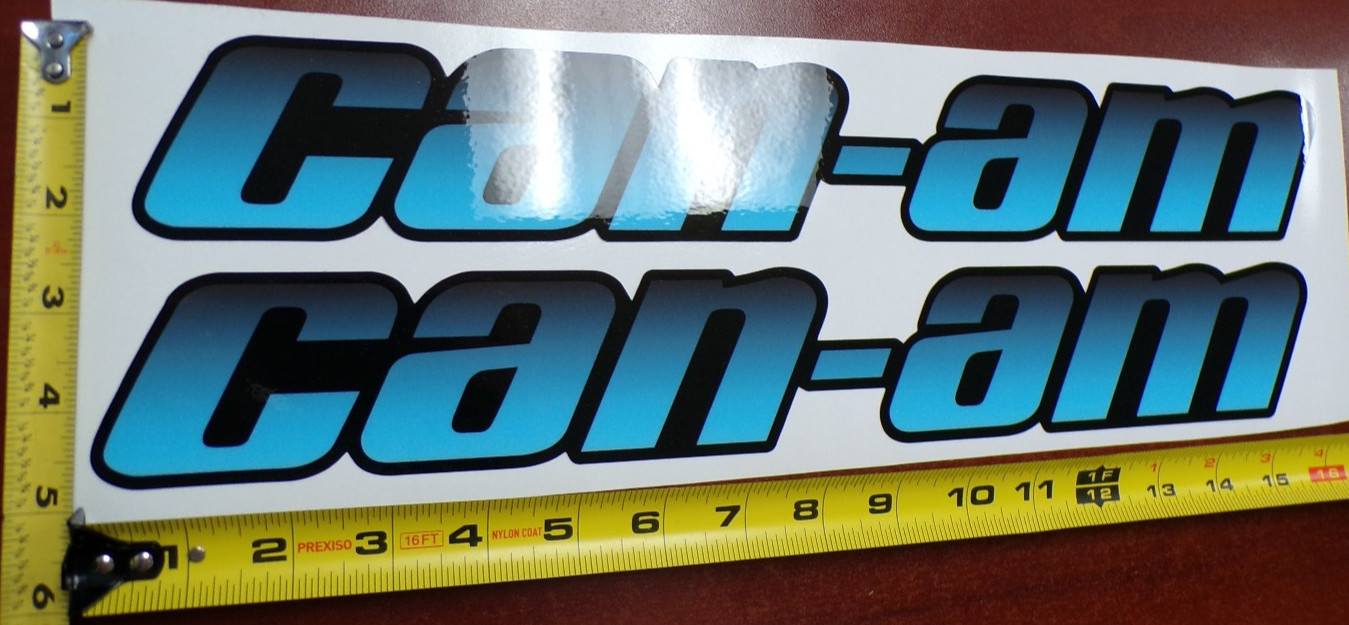 CAN-AM MAVERICK X3 R GRAPHIC DECAL STICKER USA MADE BLACK BLUE GRADIENT THICK