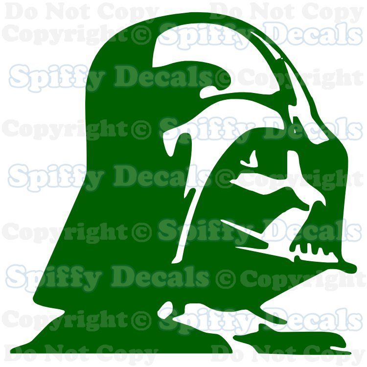 DARTH VADER HELMET STAR WARS YODA Anakin Vinyl Wall Decal Decor Art Sticker