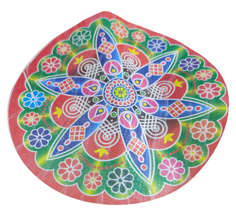 @ Diwali Rangoli Sticker for Decoration L955