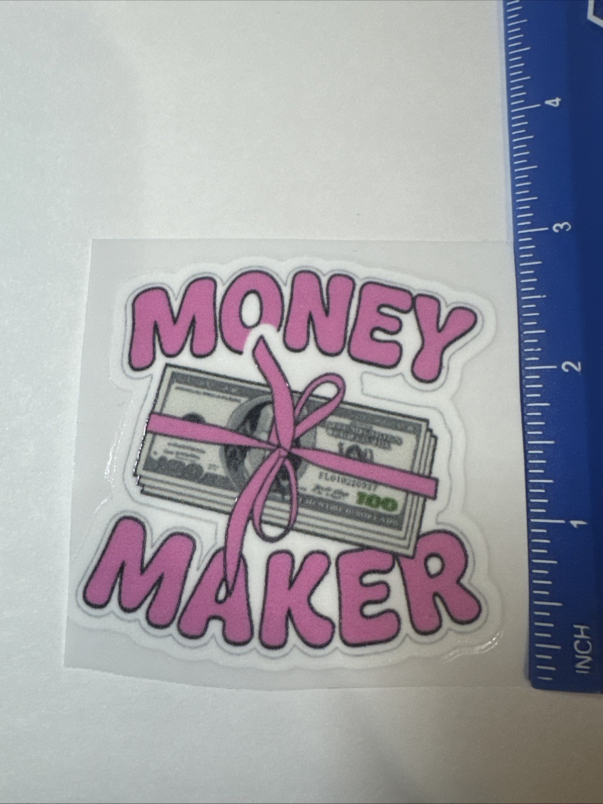 Money Maker Uv Money Decal Sticker